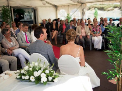 Trouwen bij Beachclub t Gorsje
